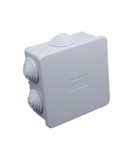 Scatola stagna di derivazione con passacavi IP44 80x80x40 mm