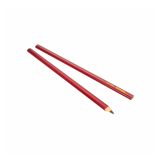 Stanley Matita Falegnami in Legno Colore Rosso mm. 300