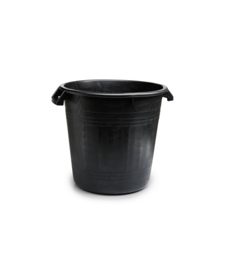 Stefanplast BIDONE PER IMMONDIZIA Lt. 50 cm. 45_48 h Nero