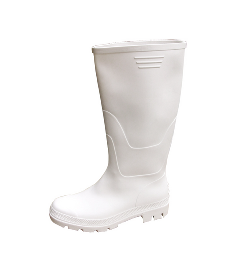 Stivali Alimentari in PVC Caseificio Ginocchio - Bianco - Misura 41
