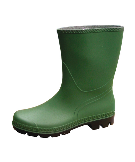 Stivali in PVC Garden Tronchetto Verde - Misura 37