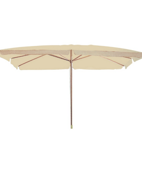 Tata Linda Ombrellone MUGHETTO 3x4 m – Colore Ecrù