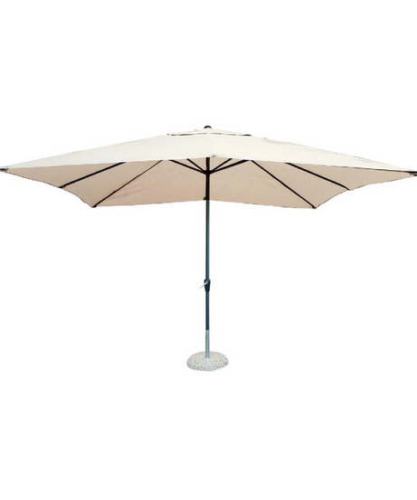 Tata Linda Ombrellone PULLY 3x3 m – Colore Ecrù