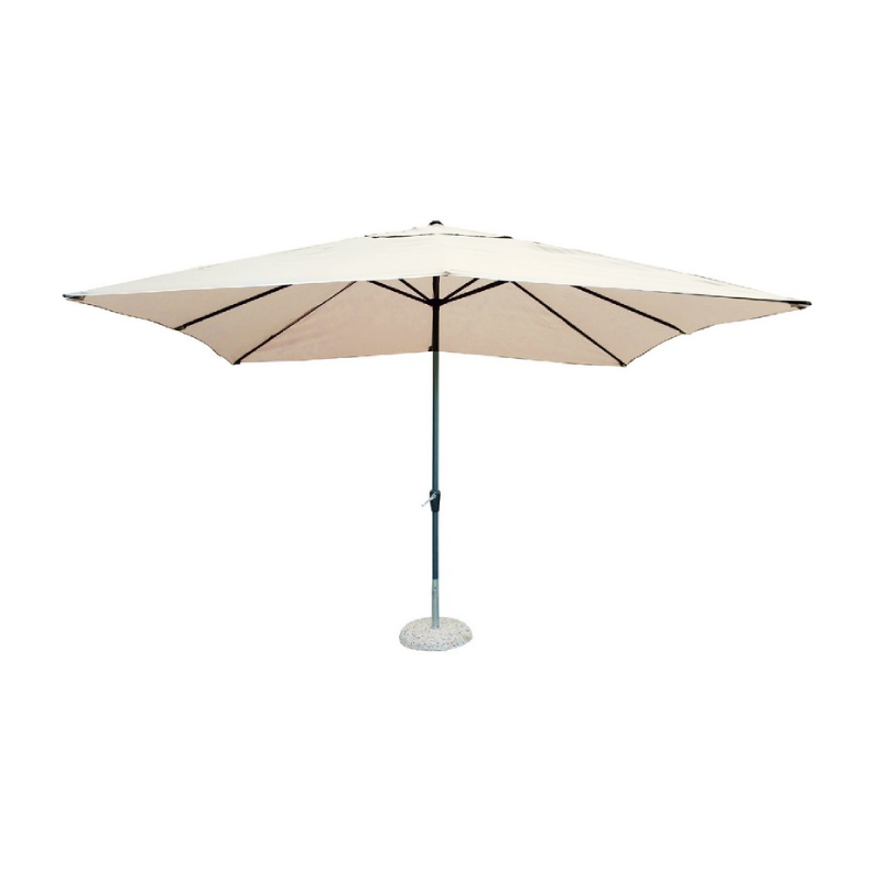 Tata Linda Ombrellone PULLY 3x3 m – Colore Ecrù