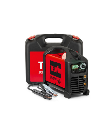 Telwin SALDATRICE AD INVERTER TECNICA 188 MPGE 4,2 Kw - 150 Amp Valigetta + Accessori