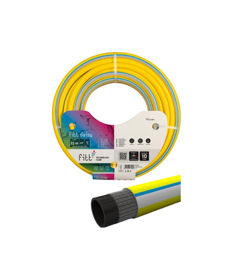 Tubo per Giardinaggio Fitt Daisy Ø15 mm (5/8") Lunghezza 25 m