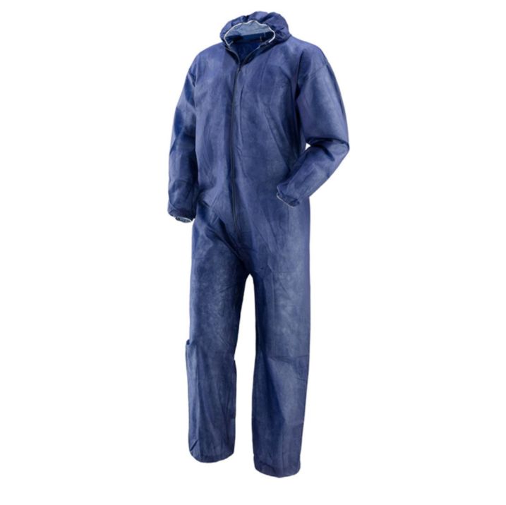 Tuta monouso in polipropilene Blu - Categoria 1 - Taglia XXL