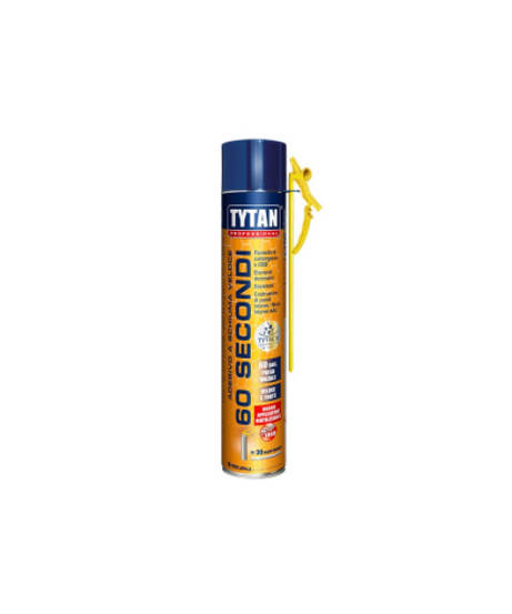 Tytan SCHIUMA POLIURETANICA 60 SECONDI MANUALE ml.750