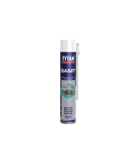Tytan SCHIUMA POLIURETANICA SANIT MANUALE ml. 750 per sanitari e pozzetti