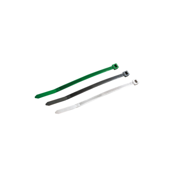 Utilia FASCETTA DI CABLAGGIO 100 PZ. col. Nero mm. 180x4,5