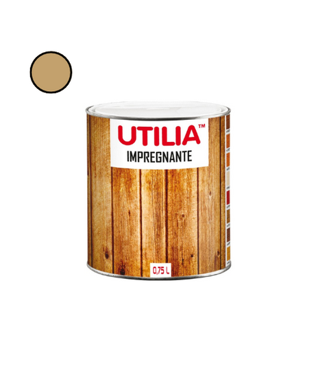 Utilia Impregnante 750 ml Noce chiaro