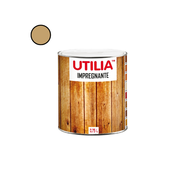 Utilia Impregnante 750 ml Noce chiaro