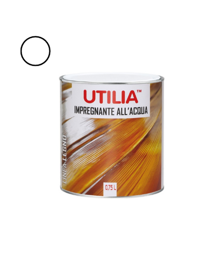 Utilia Impregnante all’Acqua 750 ml Bianco