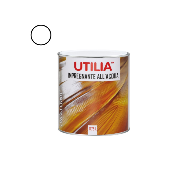 Utilia Impregnante all’Acqua 750 ml Bianco