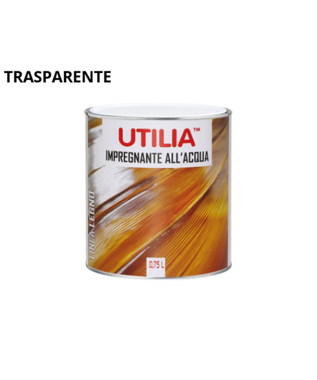 Utilia Impregnante all’Acqua 750 ml Trasparente