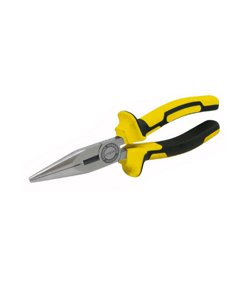 Utilia PINZA A BECCHI 1/2 TONDI DIRITTI PROFESSIONALE mm. 160