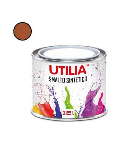 Utilia Smalto Sintetico 125 ml Cuoio