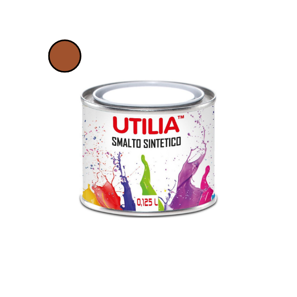 Utilia Smalto Sintetico 125 ml Cuoio