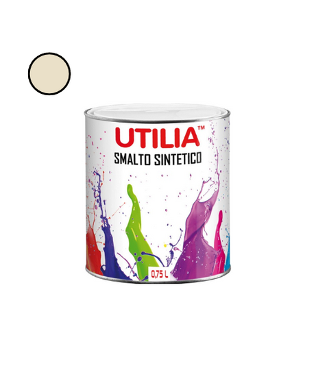 Utilia Smalto Sintetico 750 ml Bianco Perla RAL 1013