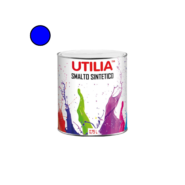 Utilia Smalto Sintetico 750 ml Blu