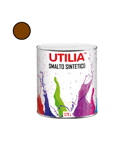Utilia Smalto Sintetico 750 ml Cuoio