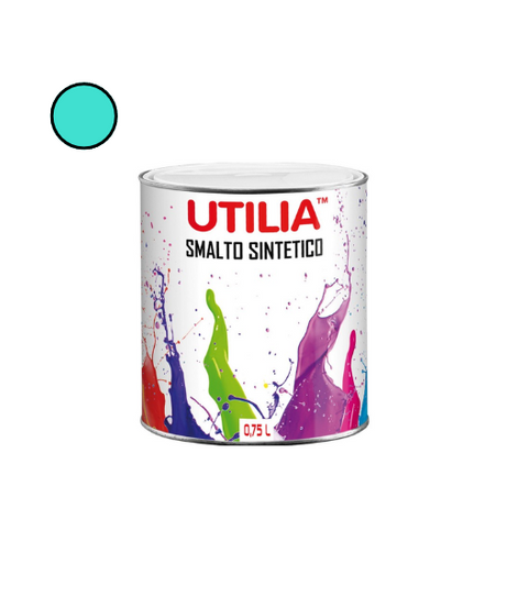 Utilia Smalto Sintetico 750 ml Turchese
