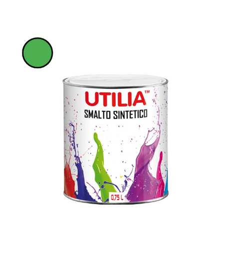 Utilia Smalto Sintetico 750 ml Verde Prato
