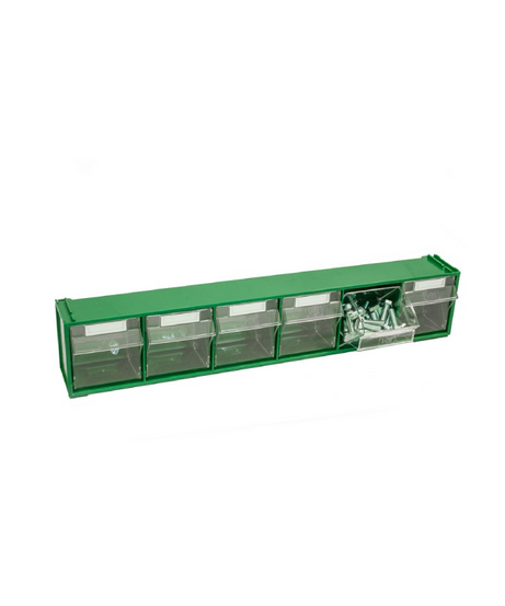 Vipa Cassettiera Componibile FOX 102 Verde – 6 Cassetti