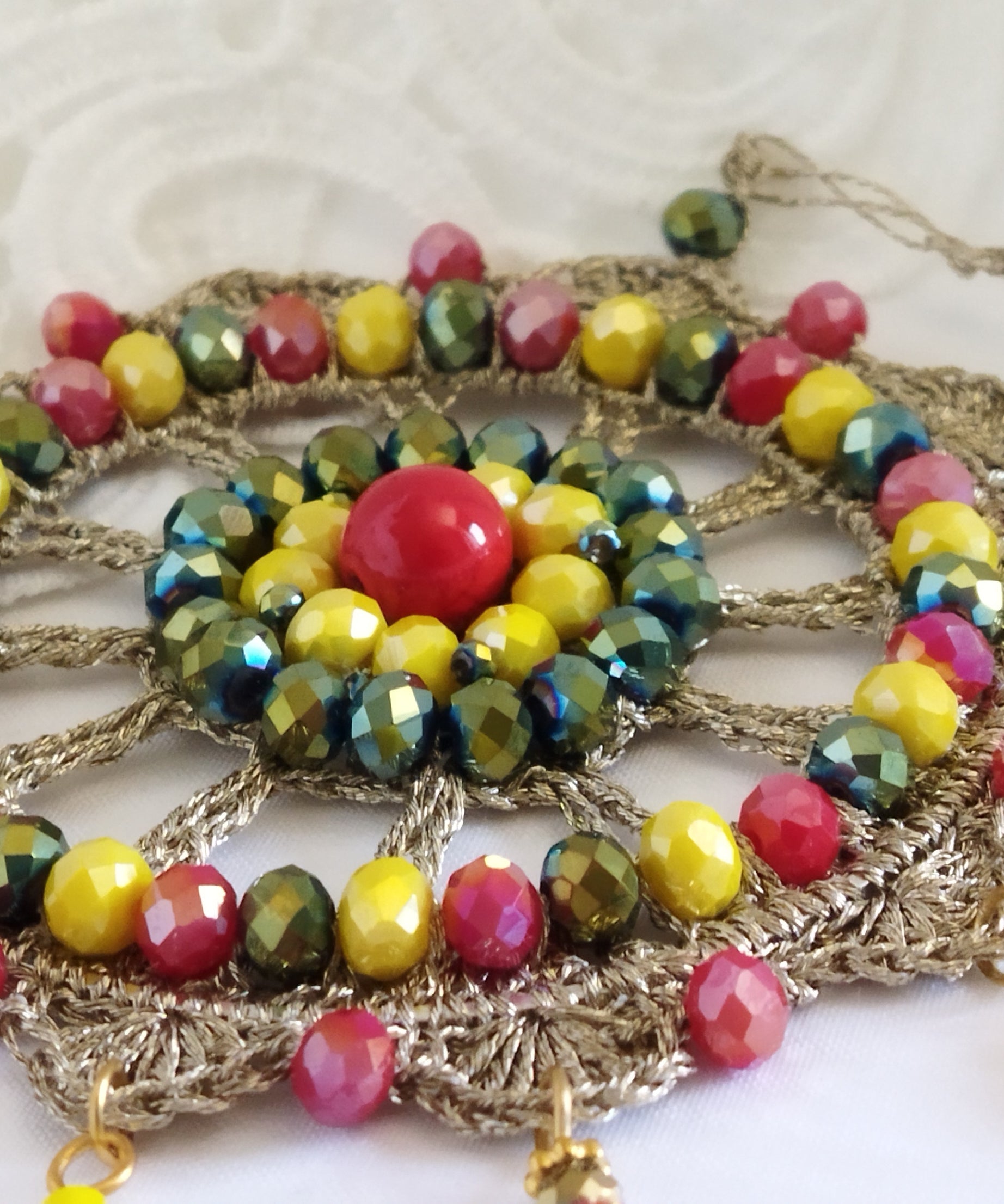 Collana Artigianale con Ciondolo "Raggio d’Arte"