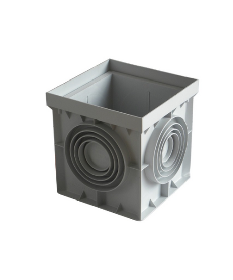 Pozzetto Singolo in Plastica Senza Coperchio cm. 55x55