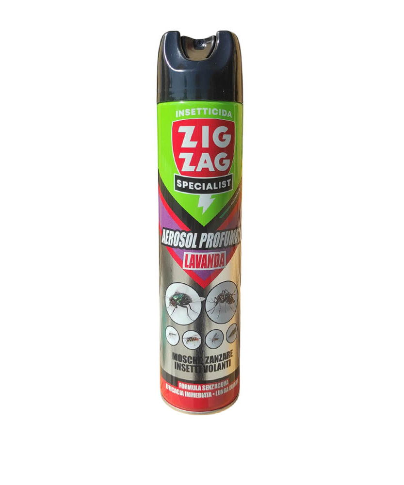 Zig Zag Mosche e zanzare profumato alla Lavanda 600 ml
